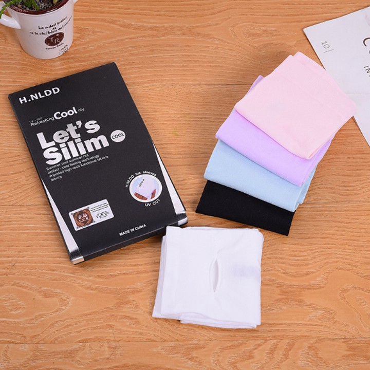 [Xả Kho 3 Ngày] Găng Tay Chống Nắng Xỏ Ngón letslim Hàn Quốc - Bao Tay Đi Phượt Siêu Mát Ống Tay Xỏ Ngón Chống Tia UV Đi Xe Đạp