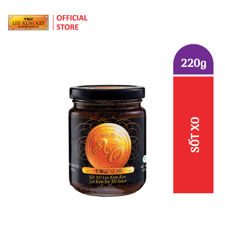 Xốt XO Lee Kum Kee XO Sauce làm từ hải sản thượng hạng dành cho người sành ăn