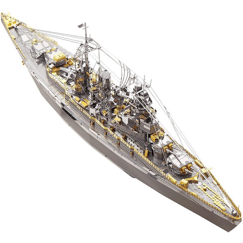 Mô hình lắp ráp kim loại Thiết Giáp hạm Nagato Piececool P091-SG