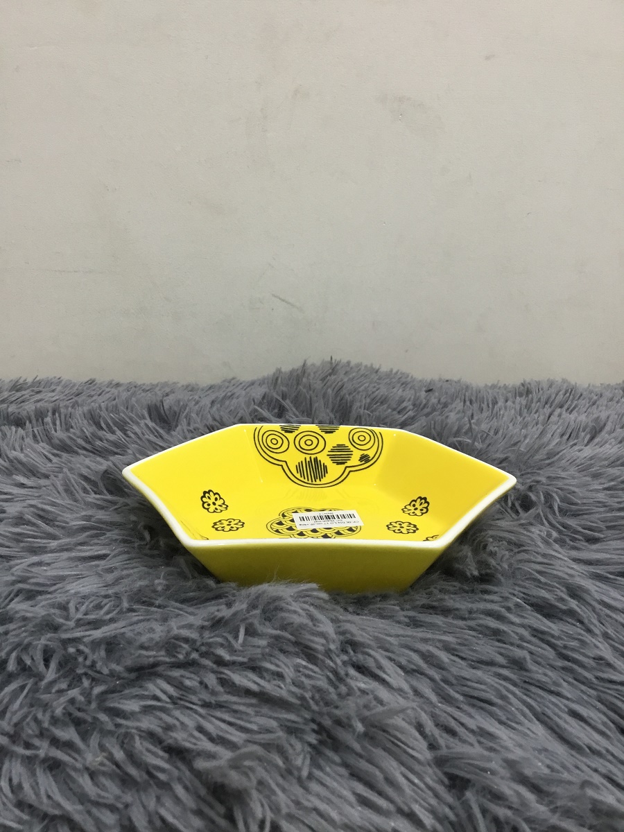 DĨA LỤC GIÁC 15 CM - GỐM SỨ CƯỜNG PHÁT