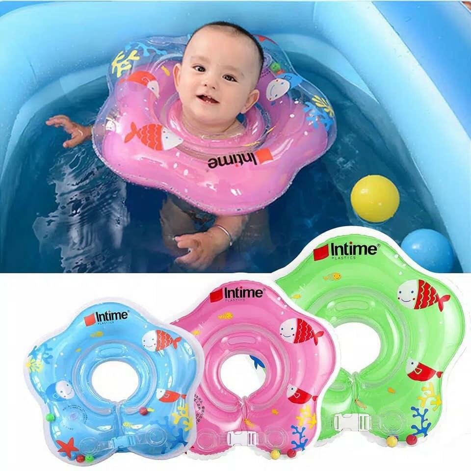 Phao bơi Đỡ Cổ cho bé tập bơi - Phao bơi cho trẻ sơ sinh