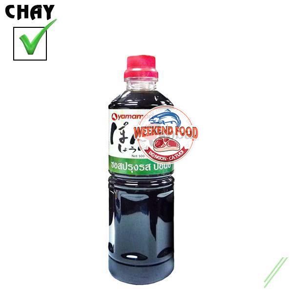 Nước xốt ponzu shoyu nhật bản - 1l