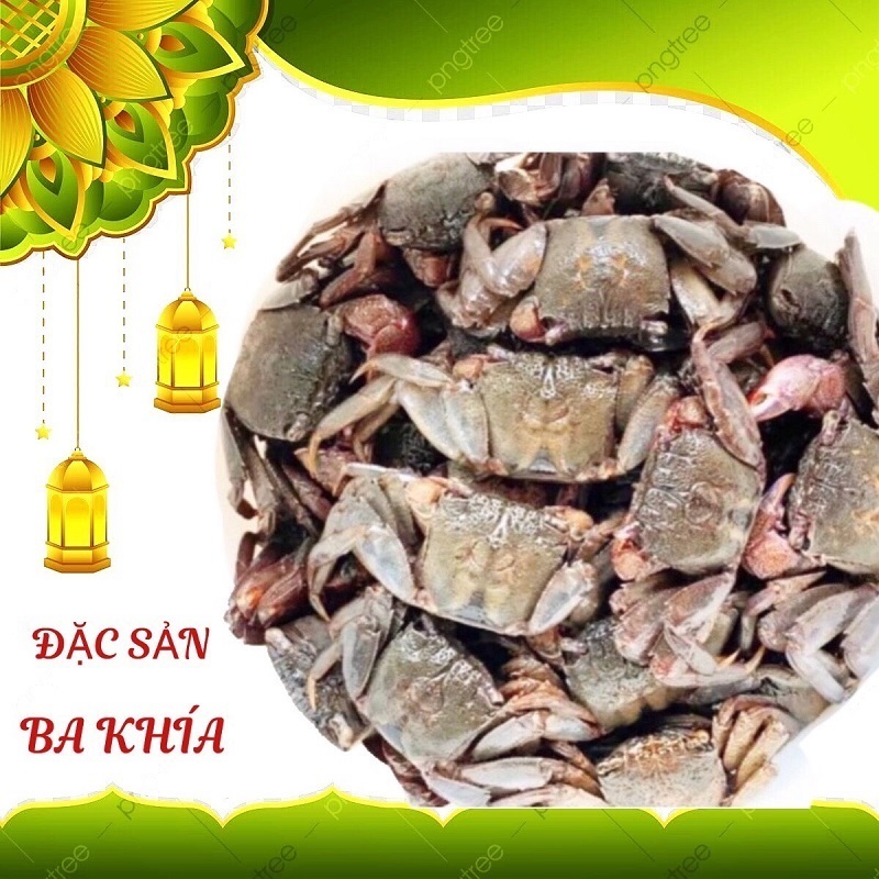 1kg mắm ba khía nguyên con đặc sản rạch gốc cà mau