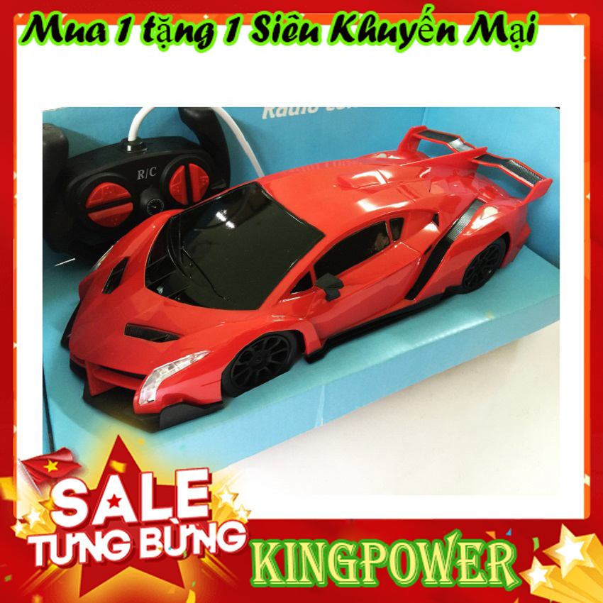 Đồ Chơi Xe Điều Khiển Từ Xa 789-500 KINGPOWER - Có 2 Màu Cam Và Đỏ, Kích Thước Siêu Lớn, Điều Khiển Chạy Tốc Độ Cao, Kiểu Dáng Thể Thao - Ô Tô Điều Khiển Từ Xa, Siêu Xe Điều Khiển