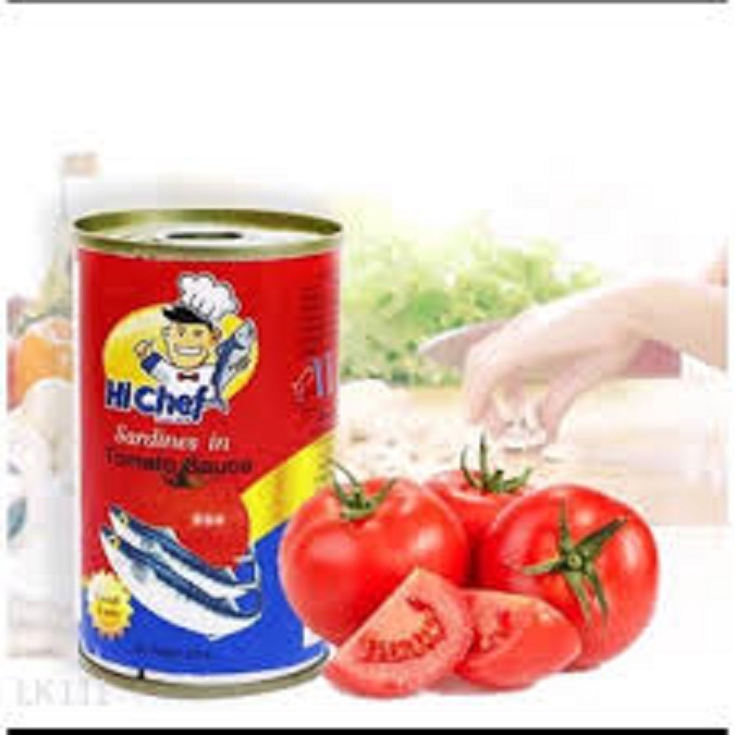 1 hộp cá mòi thái sốt cà - hộp 155g