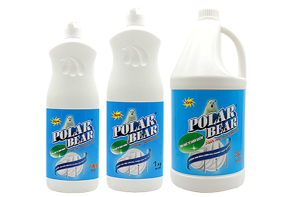 Polar bear concentrated dishwashing liquid