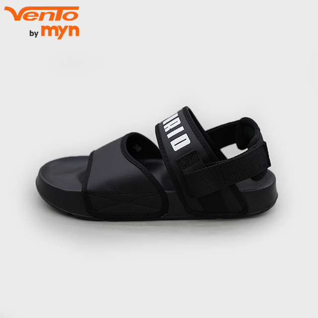 Giày sandal vento nam nữ - collection 2020 - sd fl17 - đen