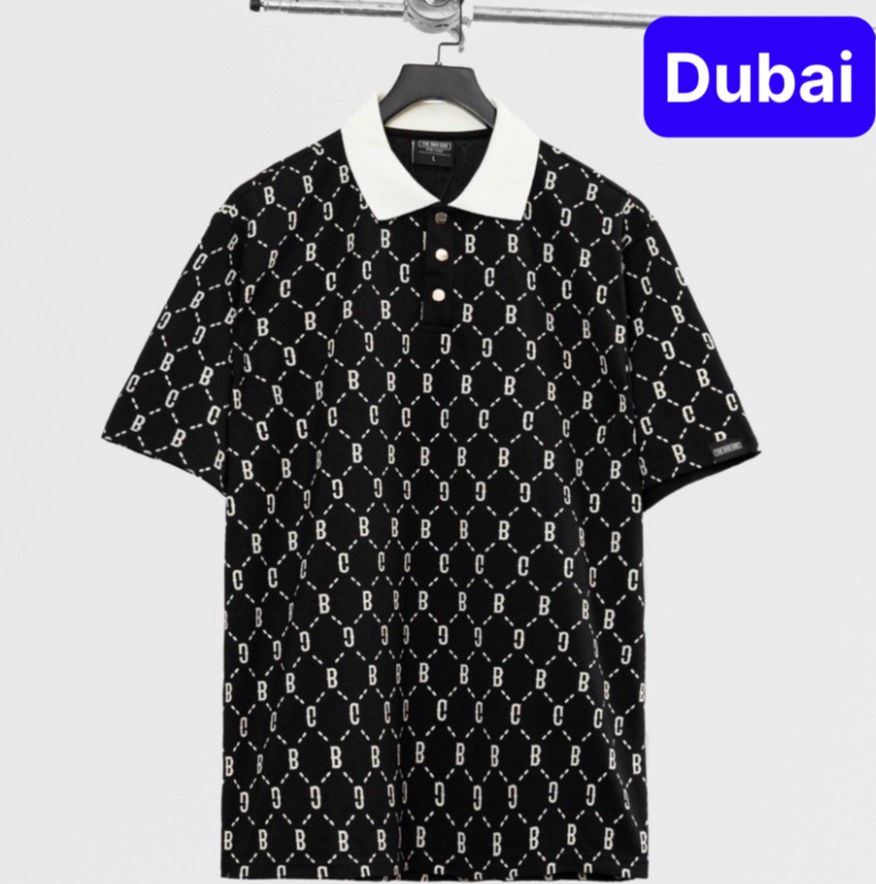 ÁO THUN POLO NAM B - C CAO CẤP ÁO THUN CÓ CỔ TAY NGẮN NHIỀU MÀU HOT TREND 2024 - DUBAI FASHION