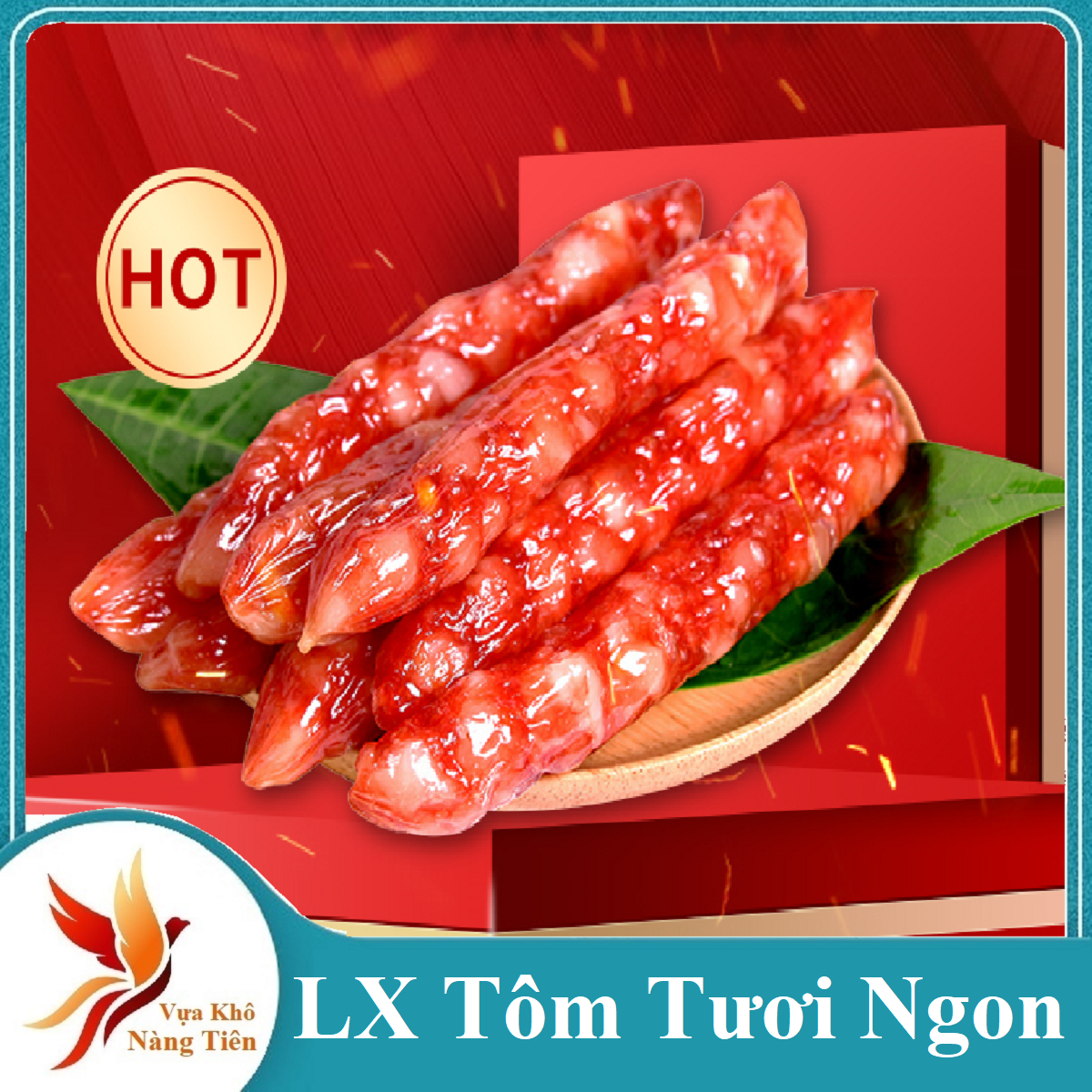 1kg LẠP XƯỞNG TÔM TƯƠI đặc sản Minh Triết