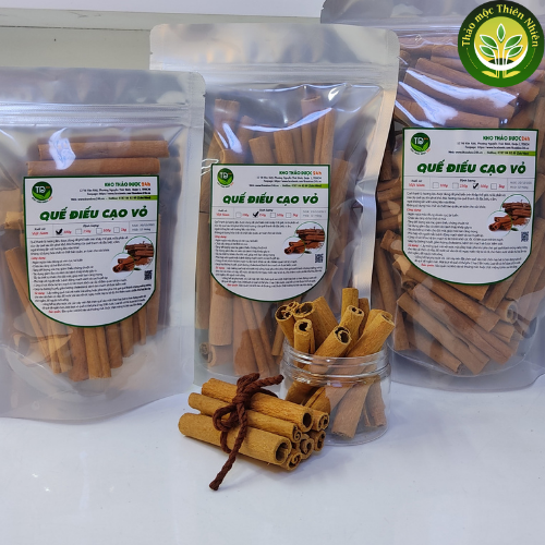 Quế Thanh cạo vỏ Yên Bái dùng pha trà, giúp ổn định huyết áp l Kho thảo mộc thiên