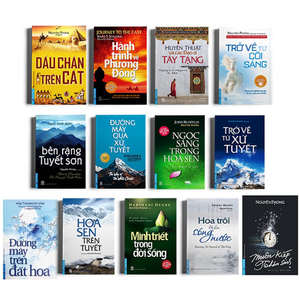 Sách - Combo 13 Cuốn Minh Triết Của Dịch Giả Nguyên Phong