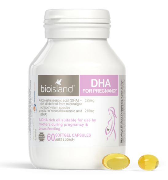 Viên uống bổ sung dha cho bà bầu bioisland 60 viên - hàng úc