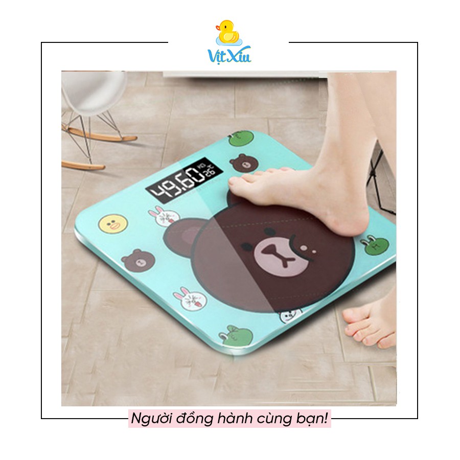 Cân điện tử sức khỏe có dây sạc, Cân điện tử mini, Độ chính xác cao