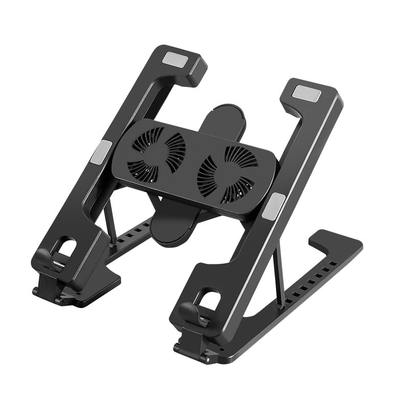 Quạt tản nhiệt laptop kết hợp giá đỡ nâng cao tiện dụng sử dụng cho Laptop, IPAD - NK26