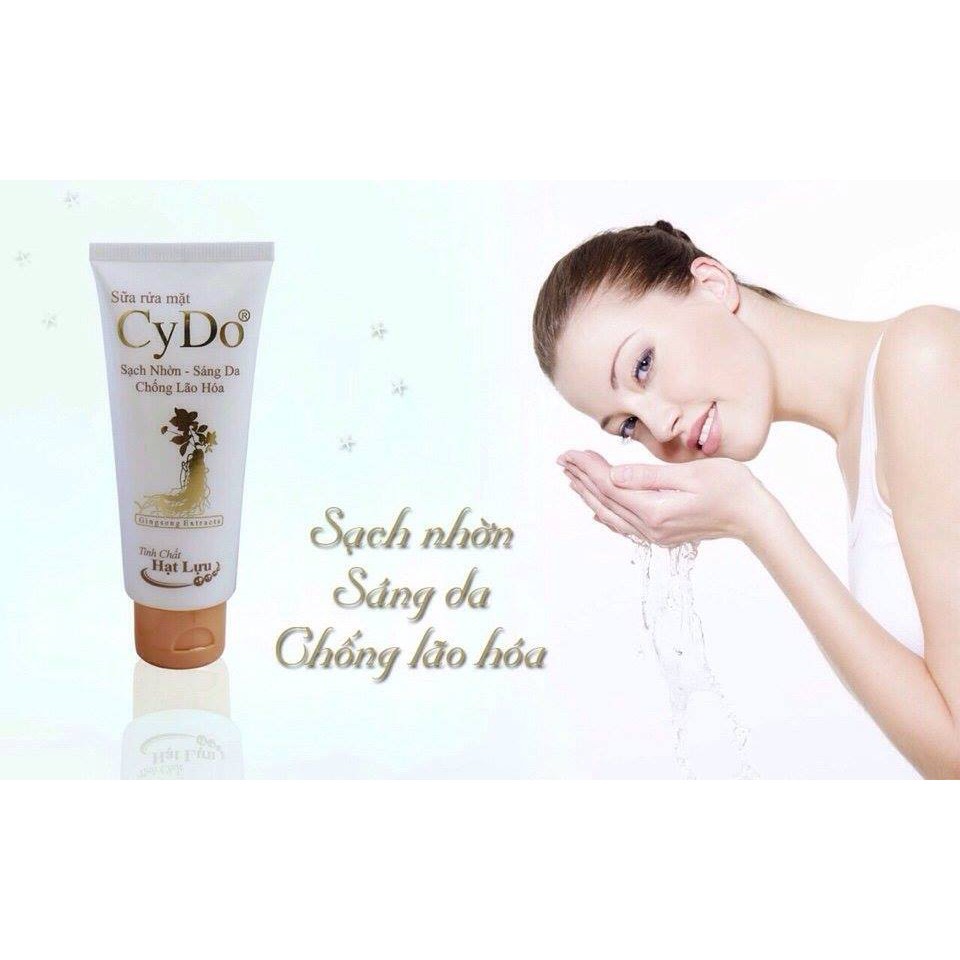 Sữa rửa mặt cydo sạch nhờn sáng da.100ml