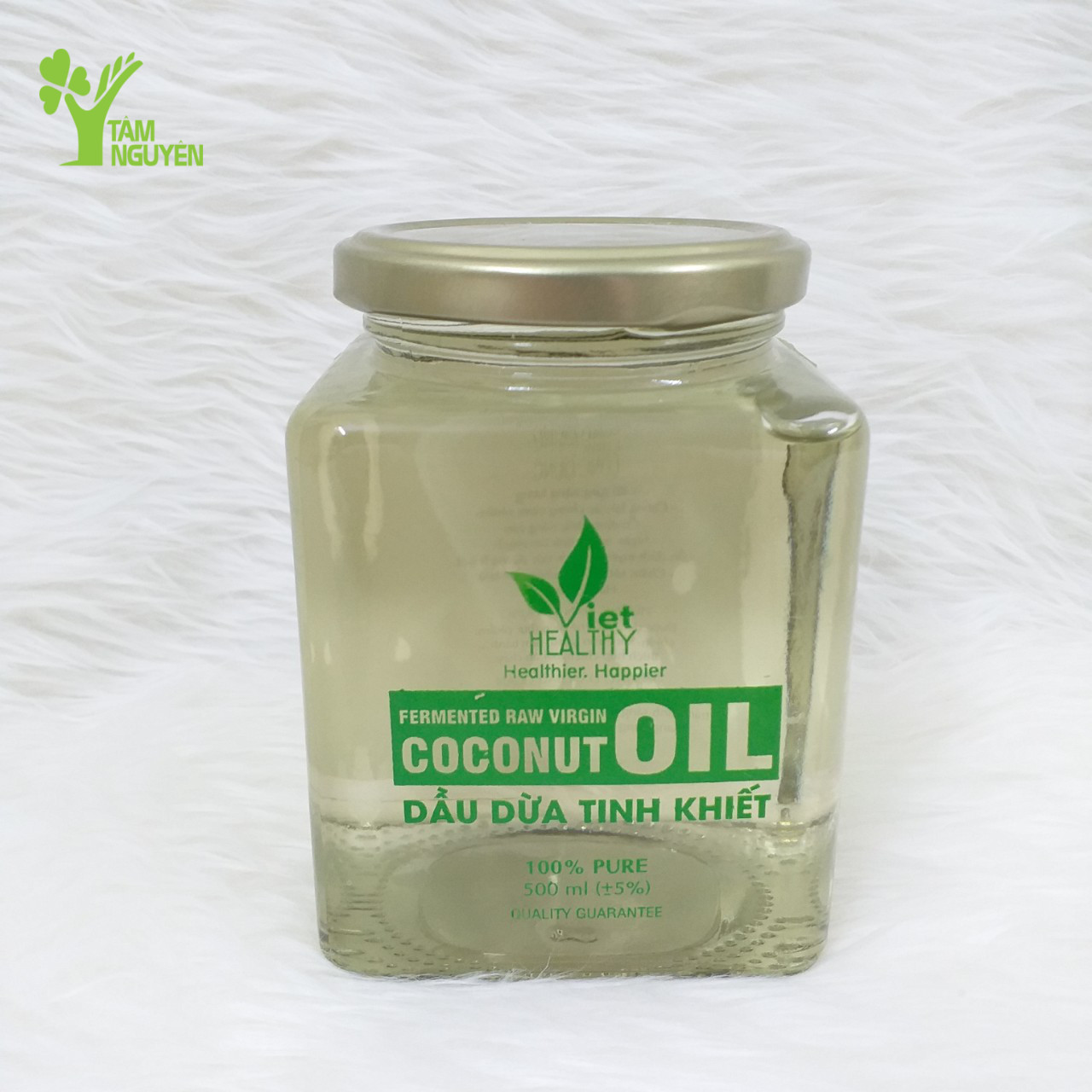 Dầu dừa tinh khiết tươi lạnh Viethealthy 500ml