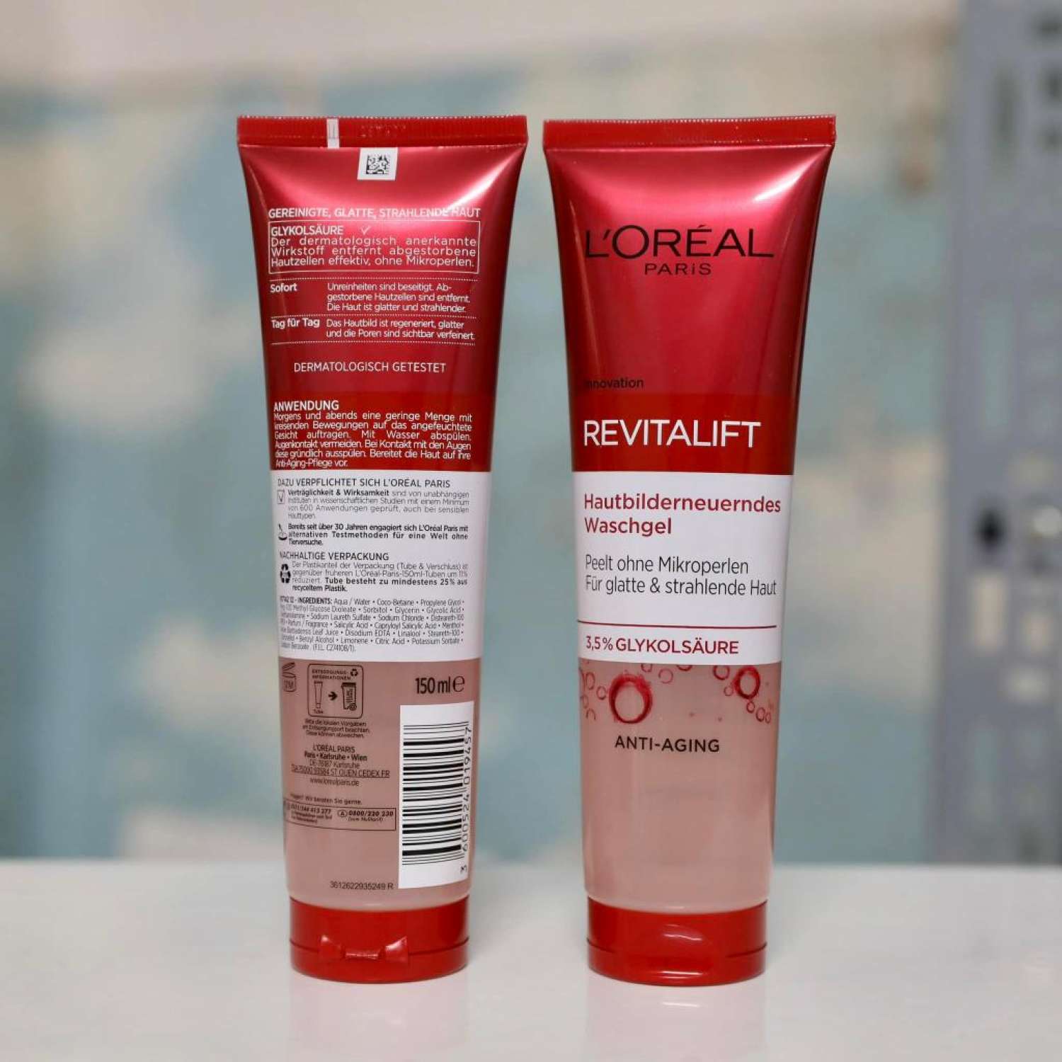 Hàng Đức SỮA RỬA MẶT GIÚP sǎn CHẮC DA, CHỐNG CHẢY XỆ, CHỐNG NHĂN LOREAL REVITALIFT ANTI-AGING