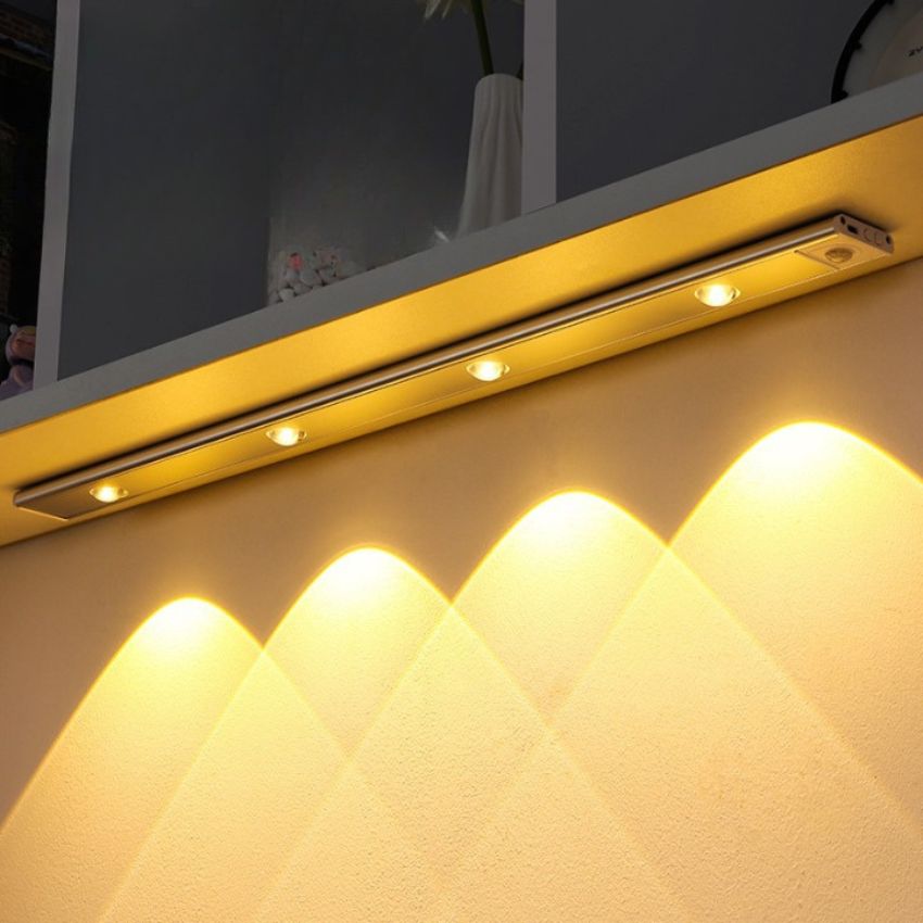 Đèn tuýp cảm biến, đèn cảm biến chuyển động thông minh, gắn tường, tủ đồ, cạnh giường, nhà bếp, wc, pin tốt, đèn không dây