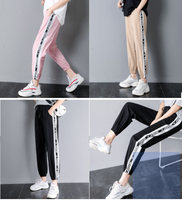 [ Sản Phẩm Bán Chạy ] Quần Jogger Nữ Chất Đũi Gió Siêu Cá Tính