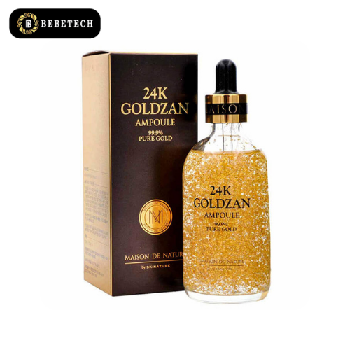 Serum vàng 24k goldzan ampoule trẻ hoá da. chai 100ml