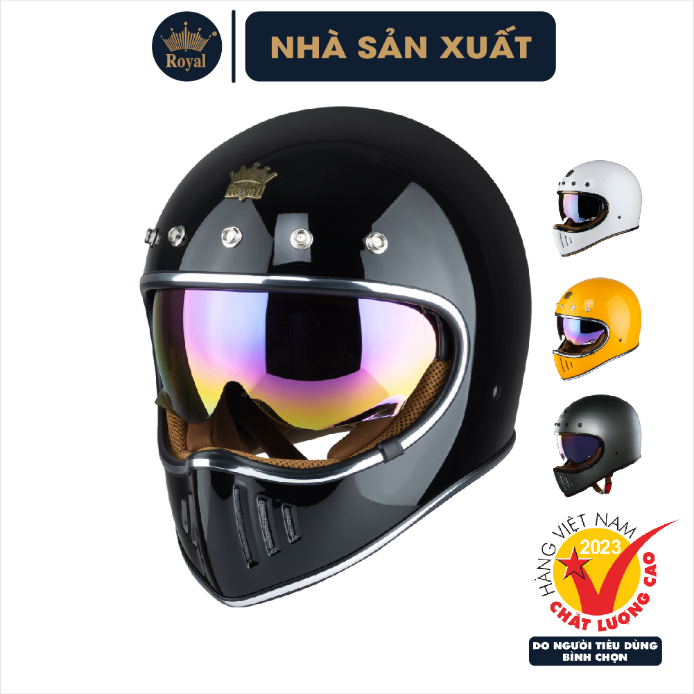 Nón bảo hiểm royal m141k kính âm thời thượng hàng việt nam chất lượng cao