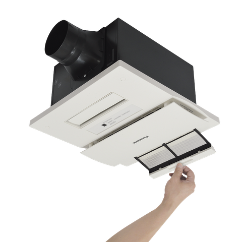 [Trả góp 0%]Quạt Thông Gió Và Sưởi Ấm Panasonic Fv-30Bg3 Có Remote