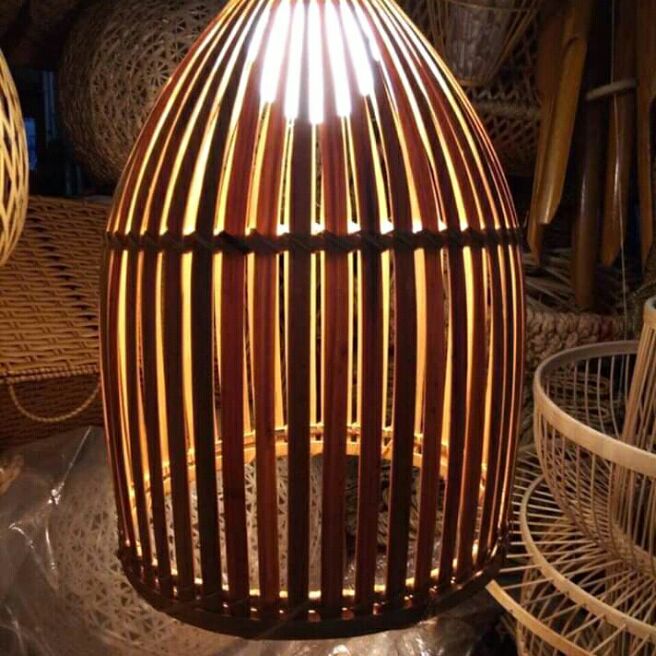 Chao đèn nơm khum D15cm