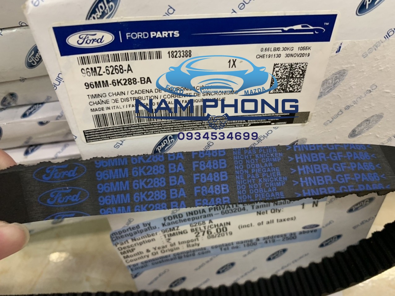 Curoa cam Ecosport, Fiesta 1.6 1.5,  Focus 1.6 xịn -  96MM6K288BA