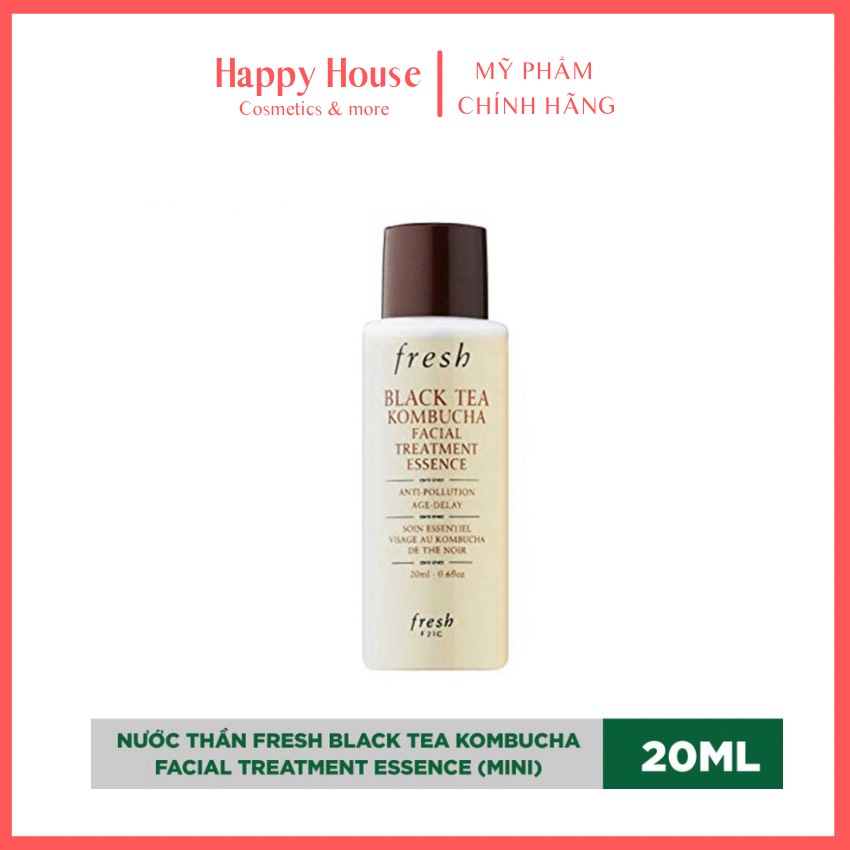 Nước thần Fresh Black Tea Kombucha Facial Treatment Essence Mini 20 ml / 1222- Happy House