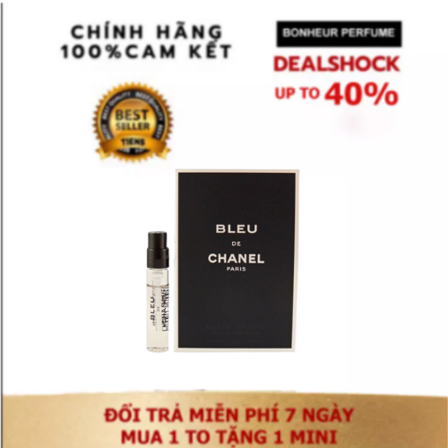 Nước Hoa Vial Chanel Bleu 2ml - Nước hoa thơm lâu chính hãng