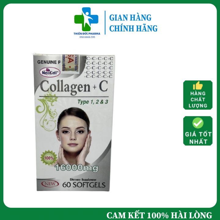 Viên uống collagen c 16000mg đẹp da, chống lão hóa, mờ thâm, trắng da