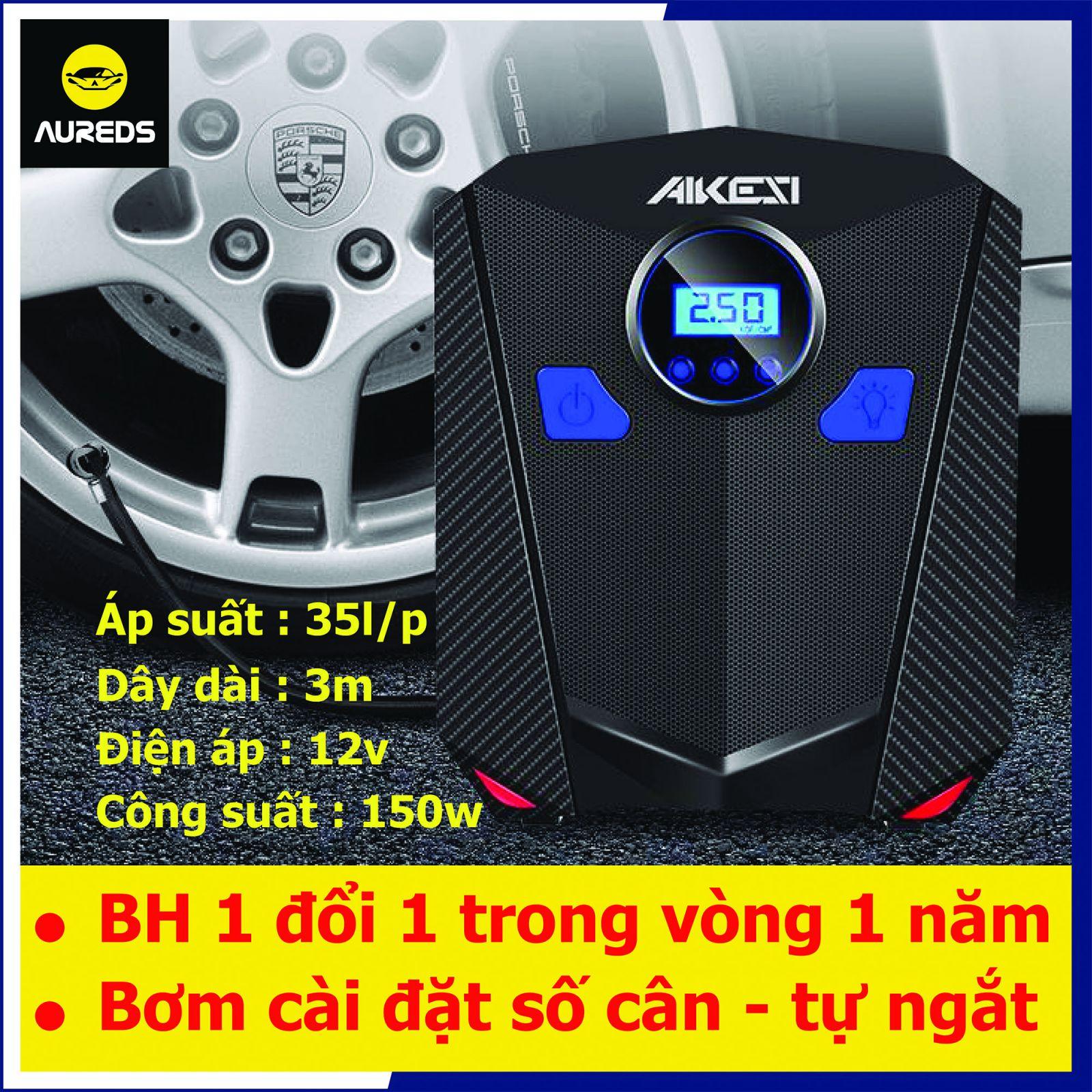 Bơm 1 lốp ô tô chỉ 1 phút 20 giây - bơm lốp ô tô akes