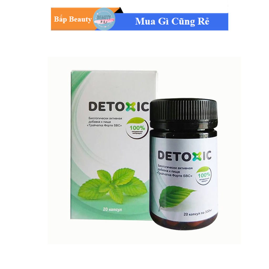 Viên uống Detoxic của Nga diệt ký sinh trùng an toàn hiệu quả