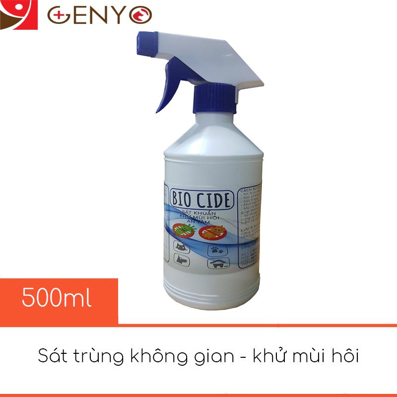 [HCM]Sát trùng chuồng nuôi thú không gian sống khử mùi diệt khuẩn - Biocide 500ml