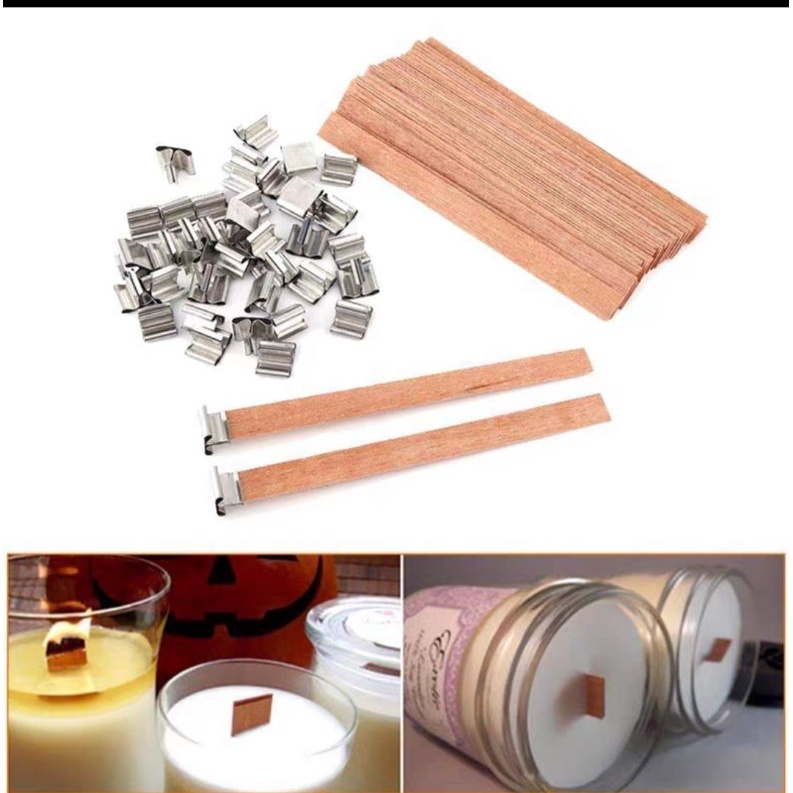 Bấc gỗ nến