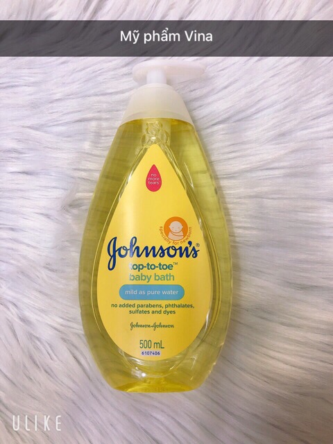 Chính hãng Sữa tắm Johnson s baby 500ml