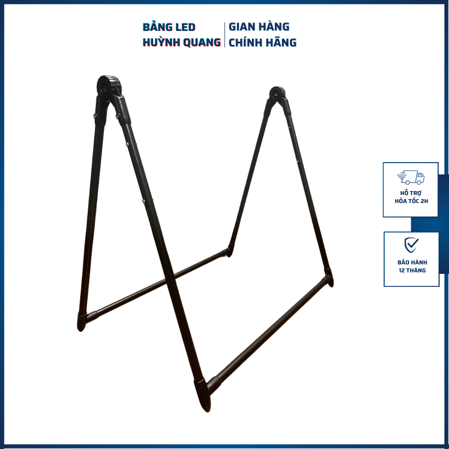 Chân giá gắn bảng dựng khung tranh - bảng led huỳnh quang