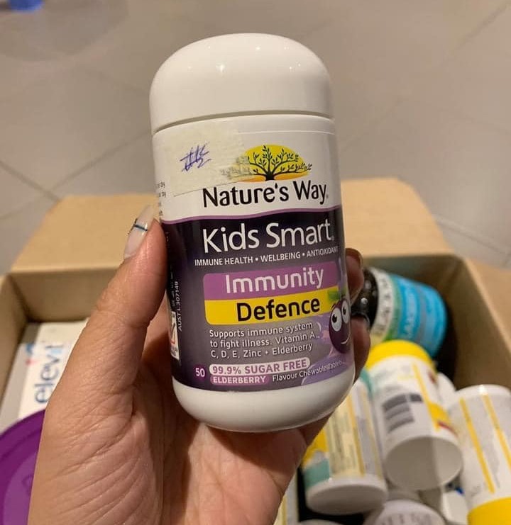 Nature Way Kids Smart Immunity Defence - 50 viên nhai
