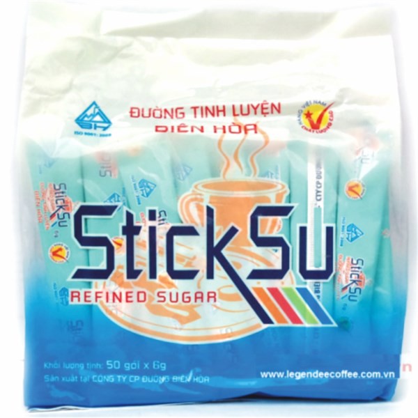 Đường que Sticksu 6g*50 gói