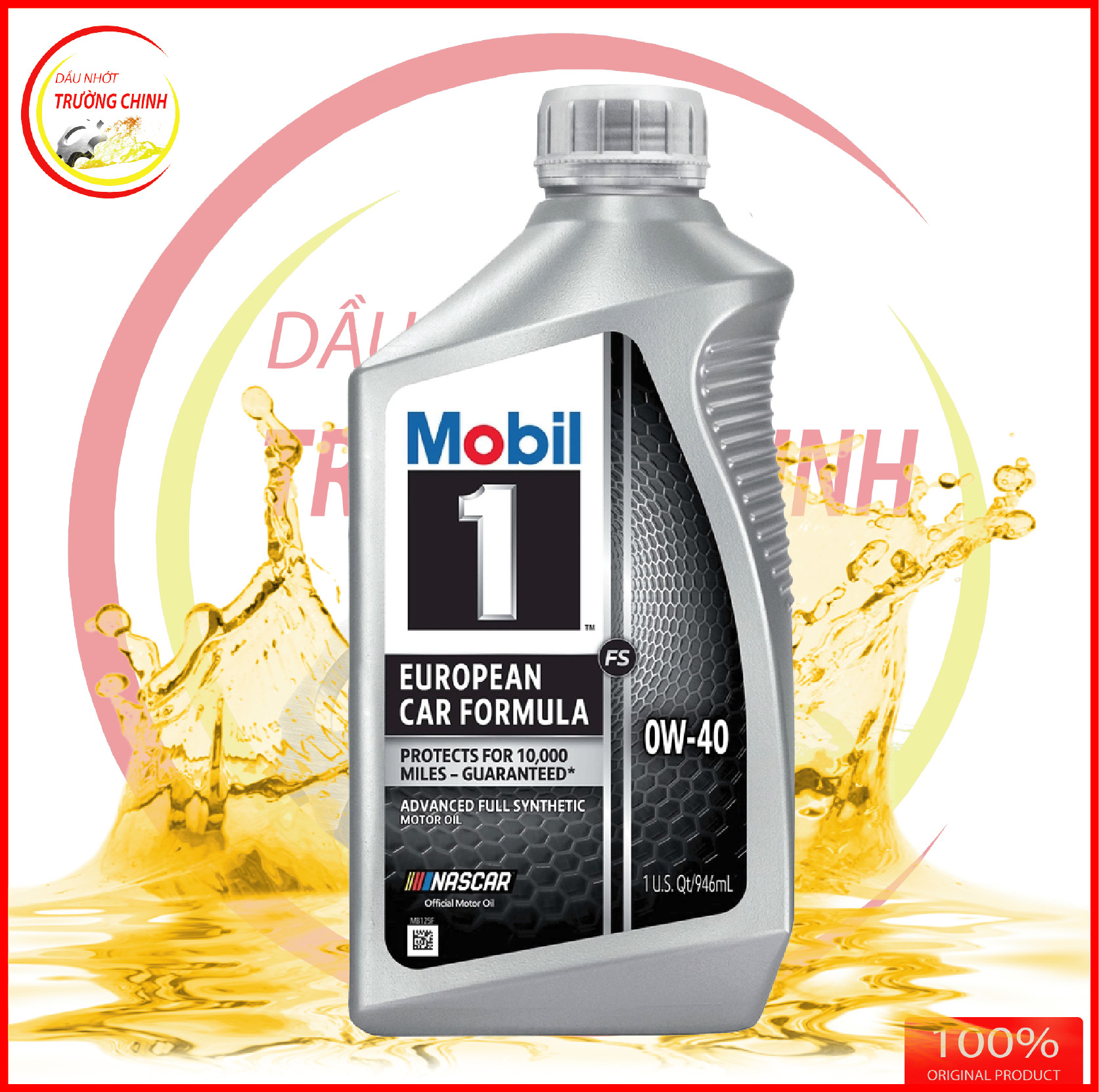 [HCM]Nhớt Mobil 0W40 nhập khẩu Mỹ hàng chính hãng dành cho xe ga, ô tô
