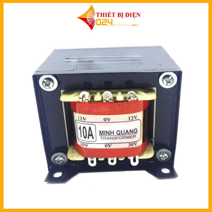 Biến áp 10a đối xứng 12v 0 12v, 30v 0 30v