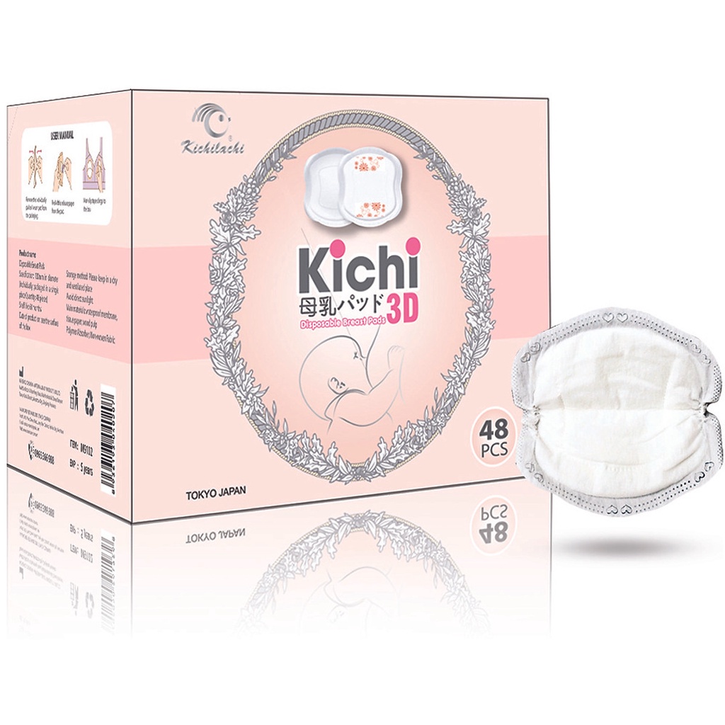Miếng lót thấm sữa Kichilachi Hộp 108 miếng