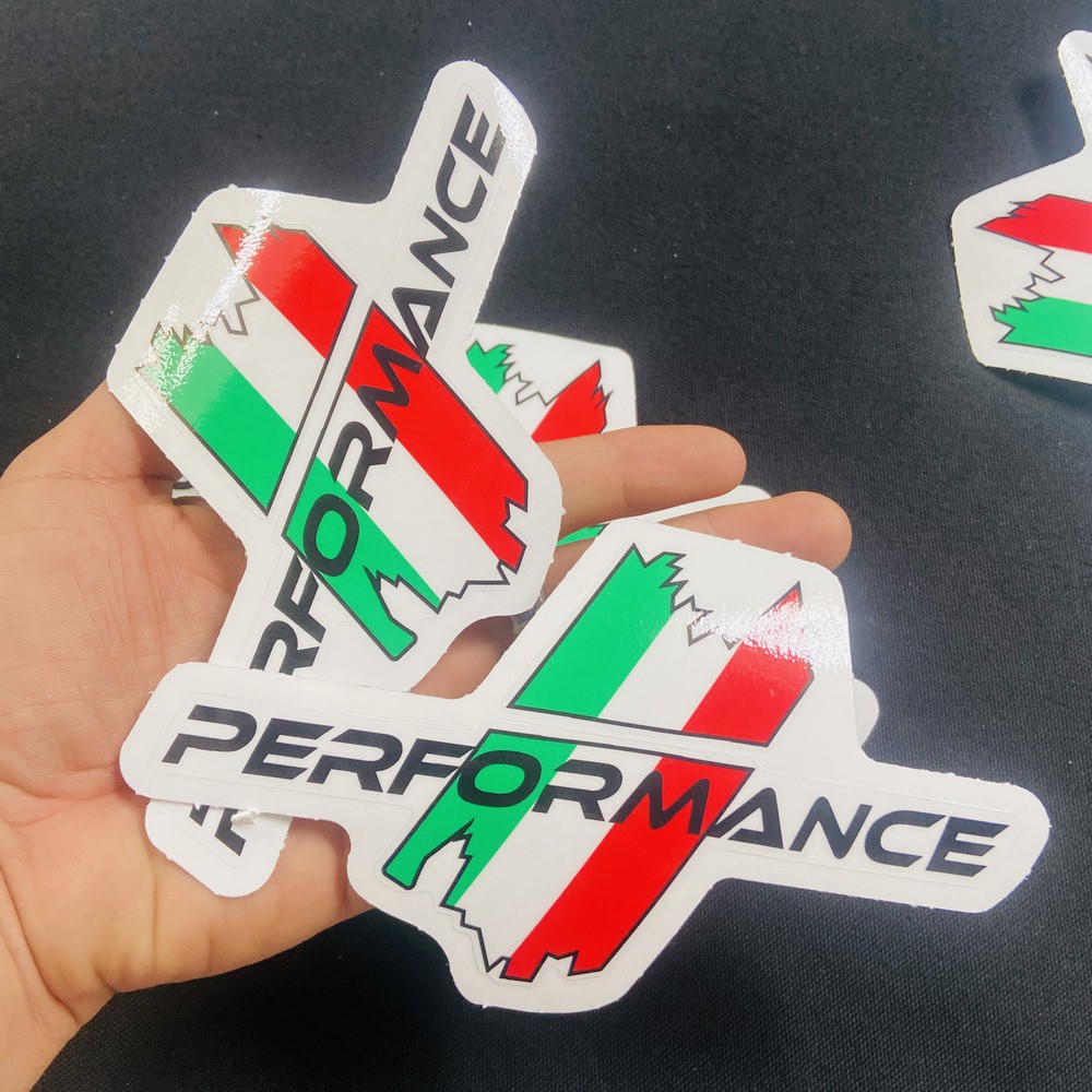 ⛳cờ ý performance⛳decal cờ ý giá rẻ ⛳ không thấm nước - không bay màu⛳dán xe - mũ bảo hiểm ⛳