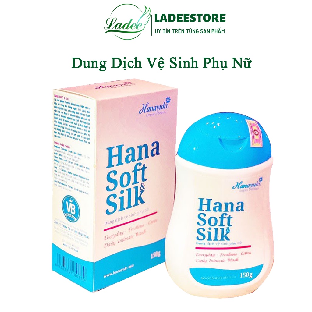 Dung Dịch Vệ Sinh Phụ Nữ hana soft&silk