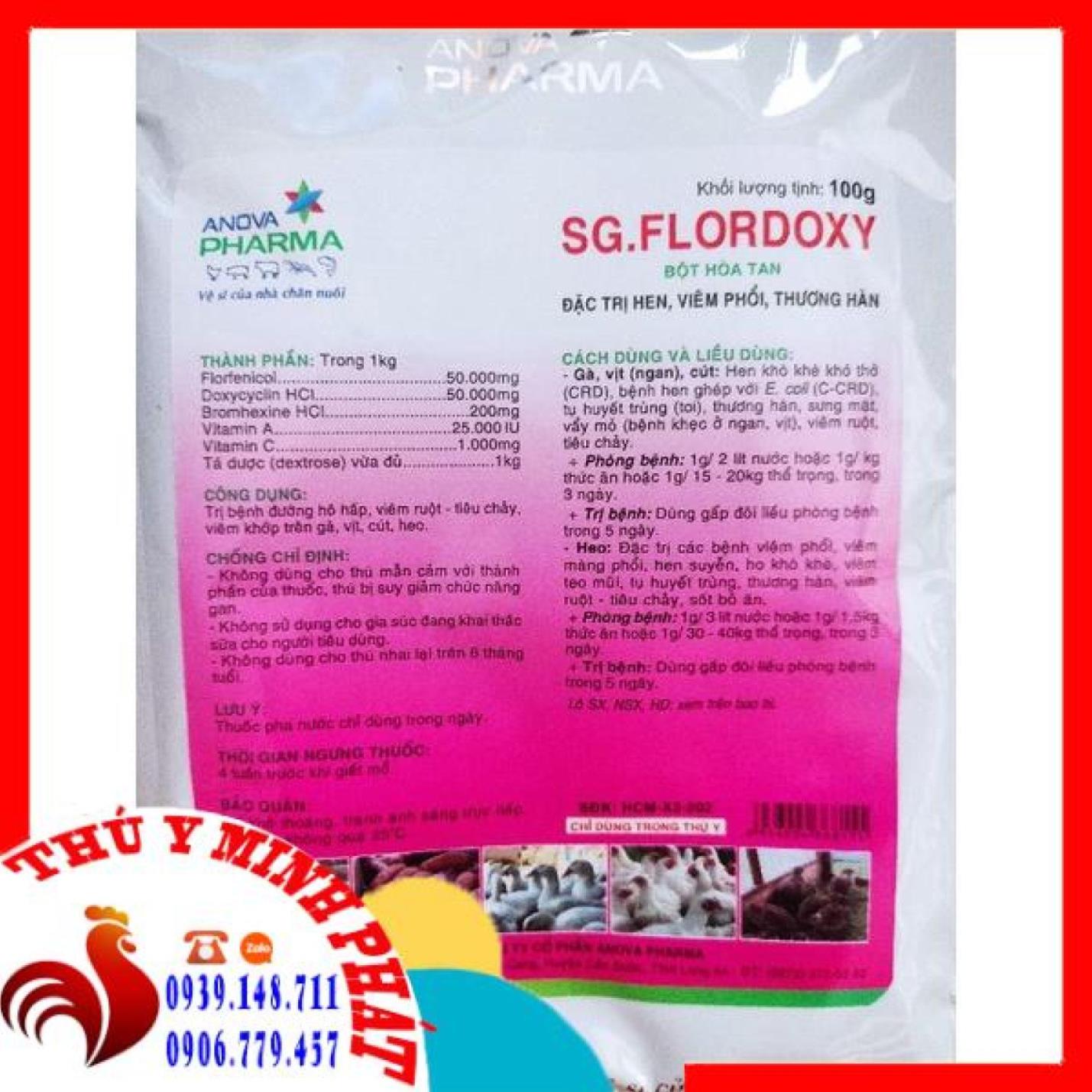 SG FLORDOXY GÓI 100GAM (FLO DOXY, FLOR DOXY)