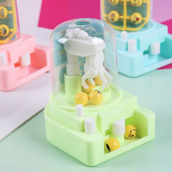 Bộ đồ chơi máy gắp bóng mặt cười Emoji MINI