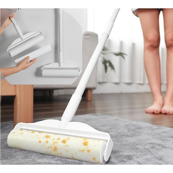 ❅ Cây Lăn Bụi Sàn Nhà 24cm/ Dụng Cụ Lau Sàn/ Mành Rèm Siêu Tiện Dụng H190