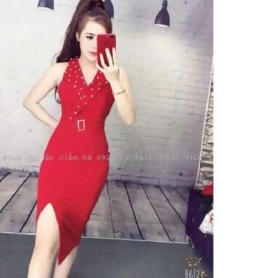 Đầm body kết cườm HM
