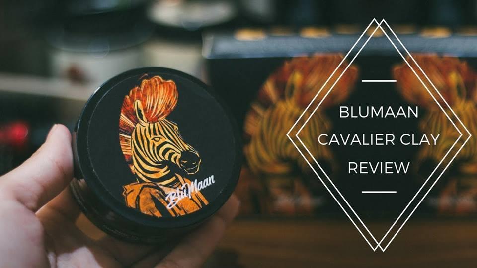 Sáp vuốt tóc Blumaan Cavalier Clay ngựa vằn 74ml