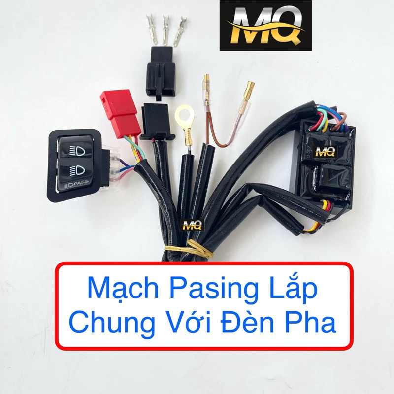 Mạch Pasing Auto Trợ Sáng Lắp Như Zin Chung Với Đèn Pha W4